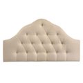 East End Imports Sovereign King Fabric Headboard- Beige MOD-5166-BEI